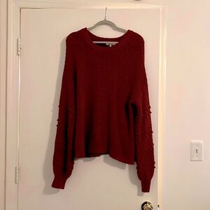 Madewell Bobble Pullover Sweater